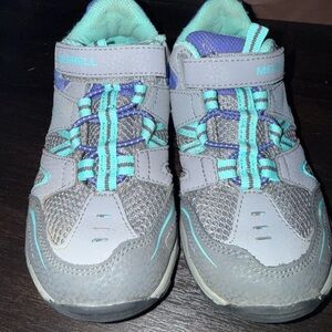 Merrell Kids' Sneakers in Gray and Aqua